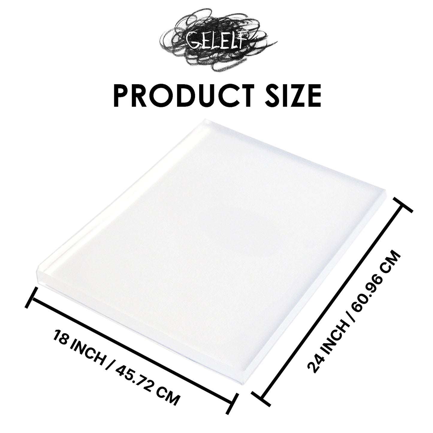 GELELF Gel Printing Plate