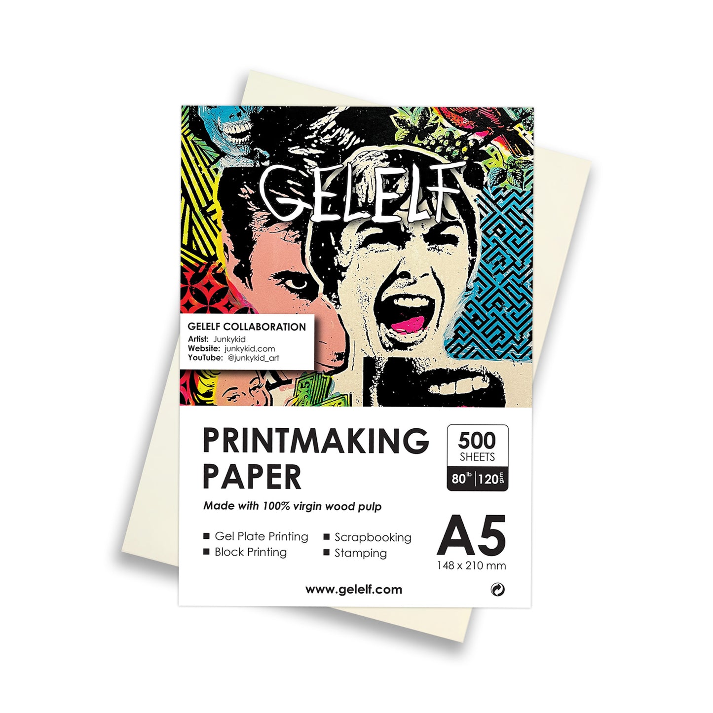 GELELF Printmaking Paper For Practice ( 80lb / 120gsm )