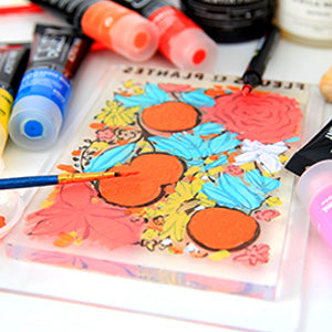 Acrylic Paint for Gel Printmaking