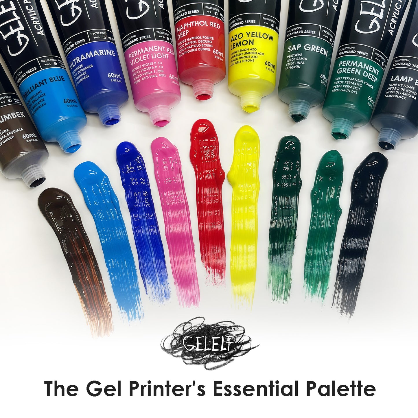 Acrylic Paint for Gel Printmaking