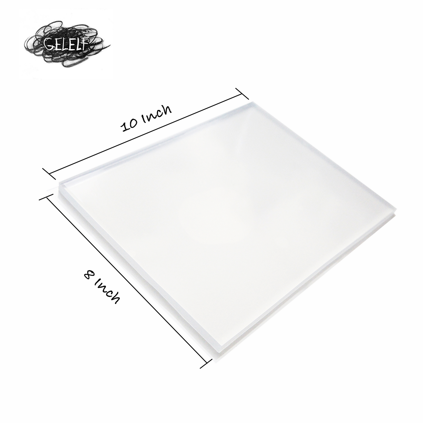 Gel Printing Plate- 8'' x 10''