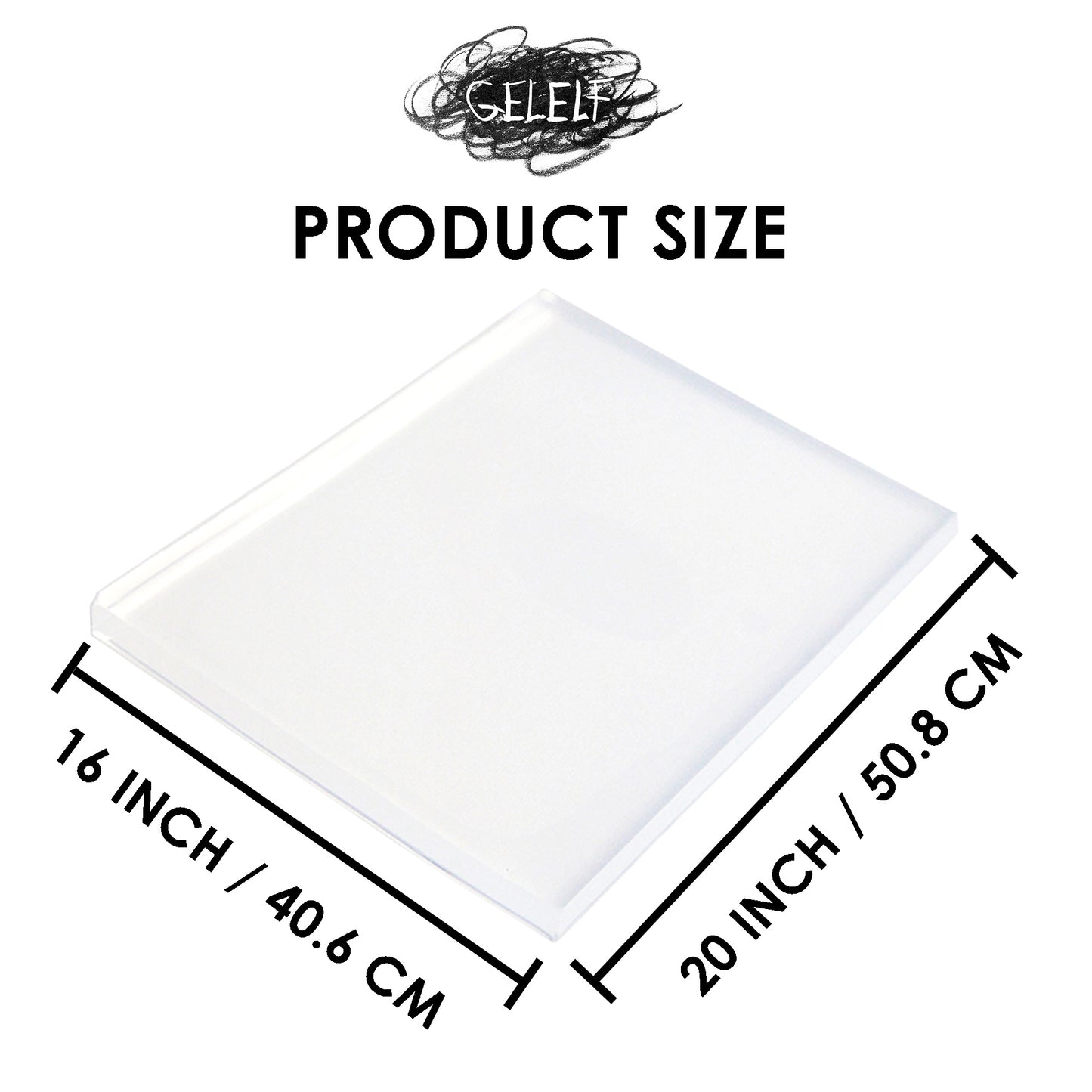 GELELF Gel Printing Plate