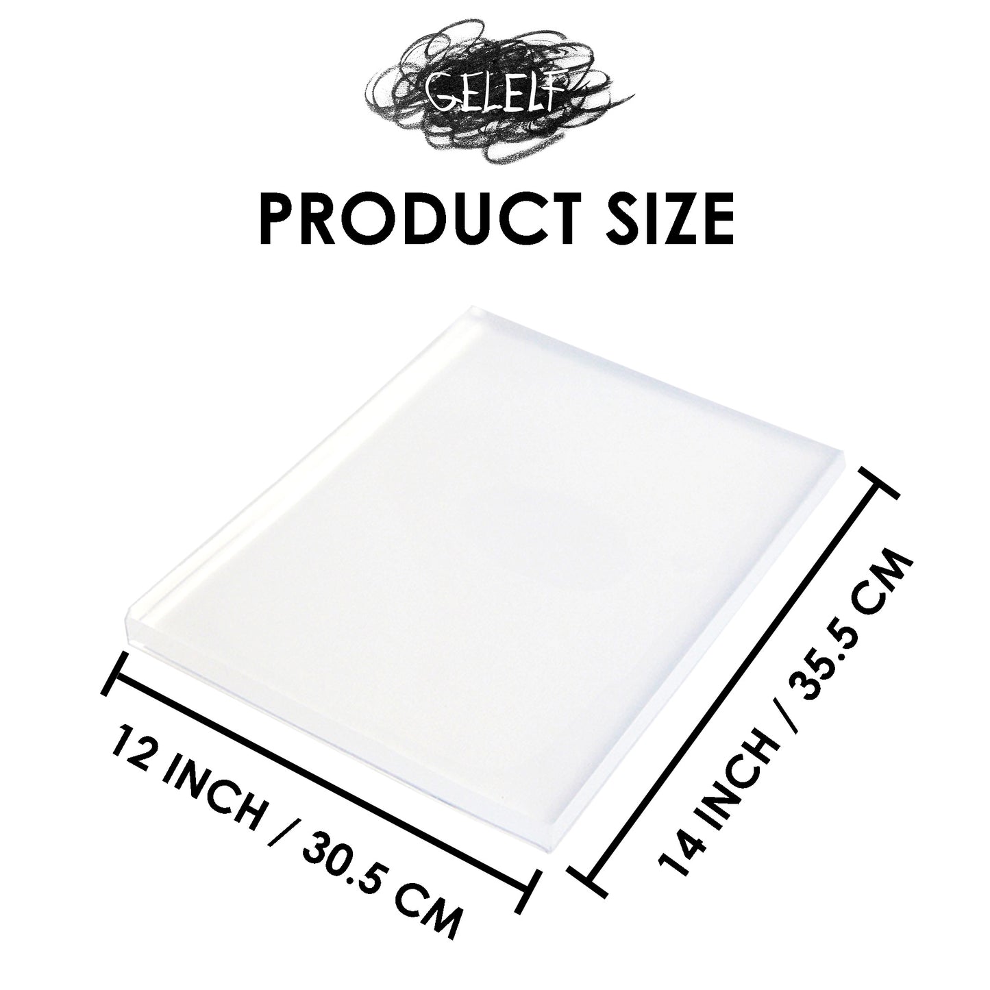 GELELF Gel Printing Plate