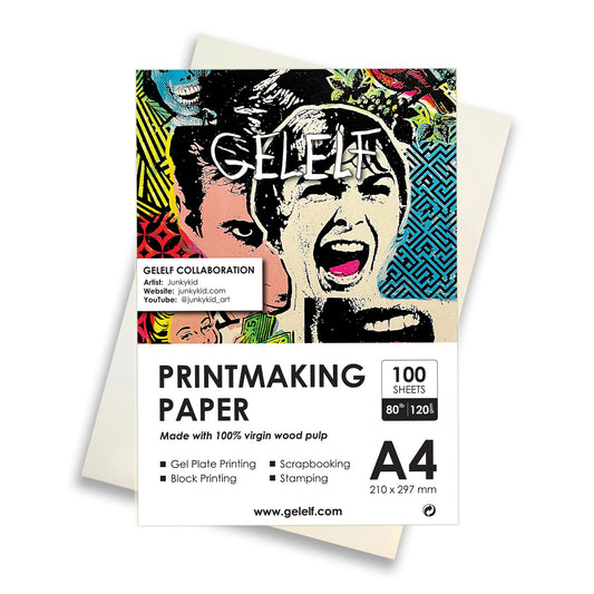 Printmaking Paper For Practice ( 80lb / 120gsm )