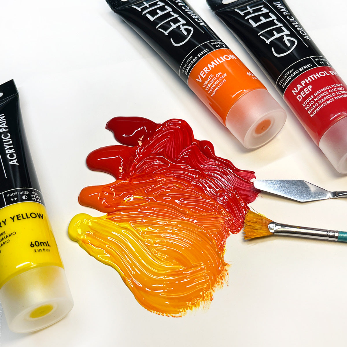 Acrylic Paint for Gel Printmaking